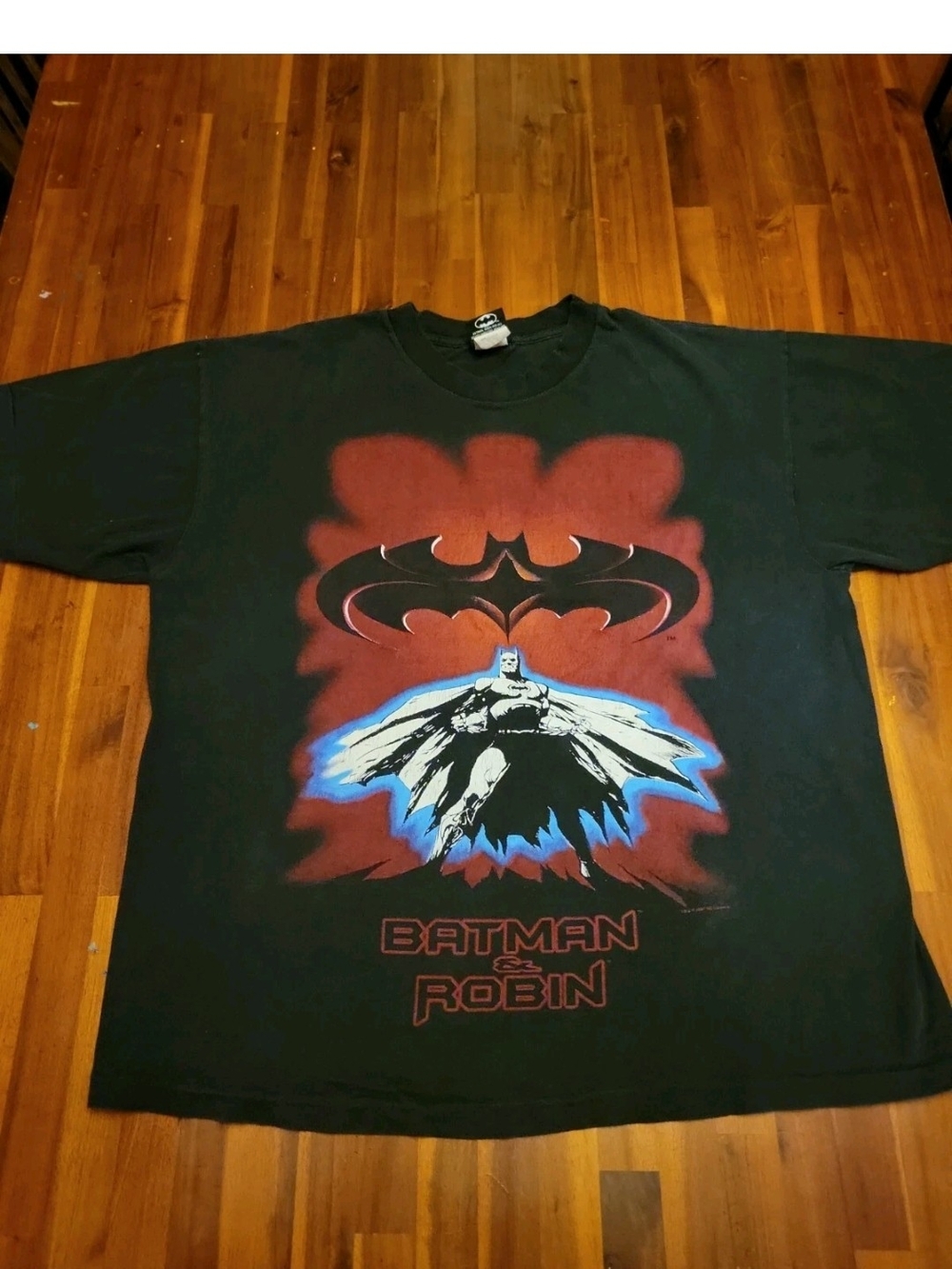 Batman & Robin 1997 Single Stich DC Comics XL Tshirt